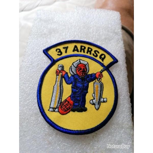 PATCH arme us USAF 37TH AEROSPACE RESCUE RECOVERY SQUADRON original 1