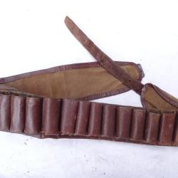 A77) ancienne ceinture cartouchi&egrave;re