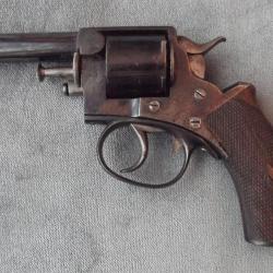 Beau & rare revolver bull-dog Anglais Webley Pocket No 2