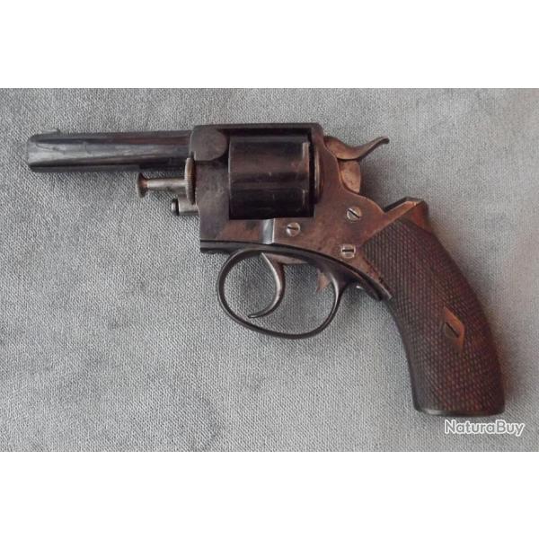Beau & rare revolver bull-dog Anglais Webley Pocket No 2