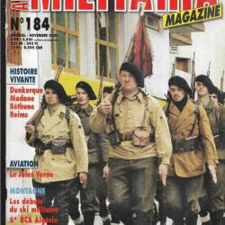 Militaria magazine 184 épuisé éditeur, cavalerie us, jager dans le caucase , aviation le jules verne