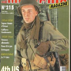 Militaria magazine 215 épuisé éditeur  volontaires étrangers de l'armée allemande en france 44-45