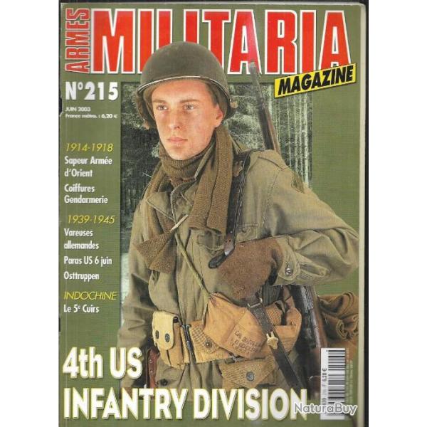 Militaria magazine 215 puis diteur  volontaires trangers de l'arme allemande en france 44-45