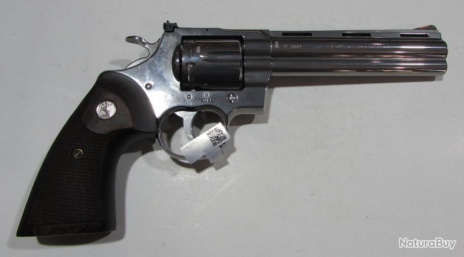 Revolver Colt Python Inox 6 cal 357 mag