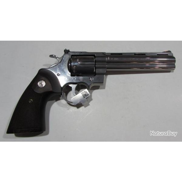 Revolver Colt Python calibre 357 magnum 6 pouces inox NEUF