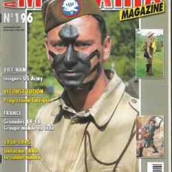 Militaria magazine 196 , reichsarbeitsdienst , grenades 14-18 france, soldat hindou, protectorat