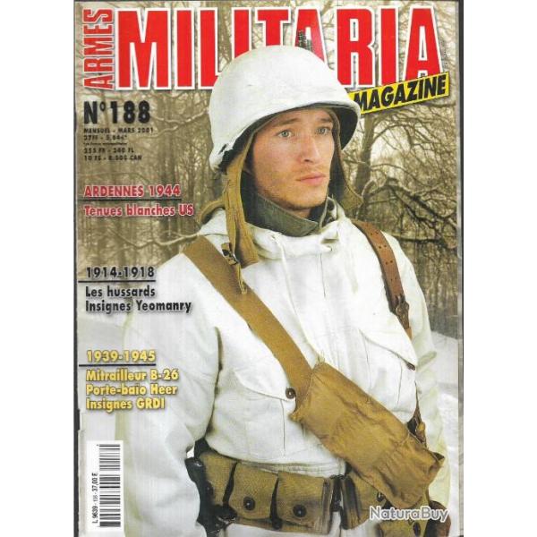 Militaria magazine 188 puis diteur escadron parachutiste de la garde sud vietnamienne 47-51
