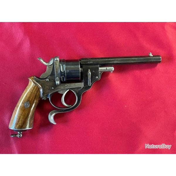 Rare ! revolver P.Polain calibre 9.3mm vers 1865 (280)