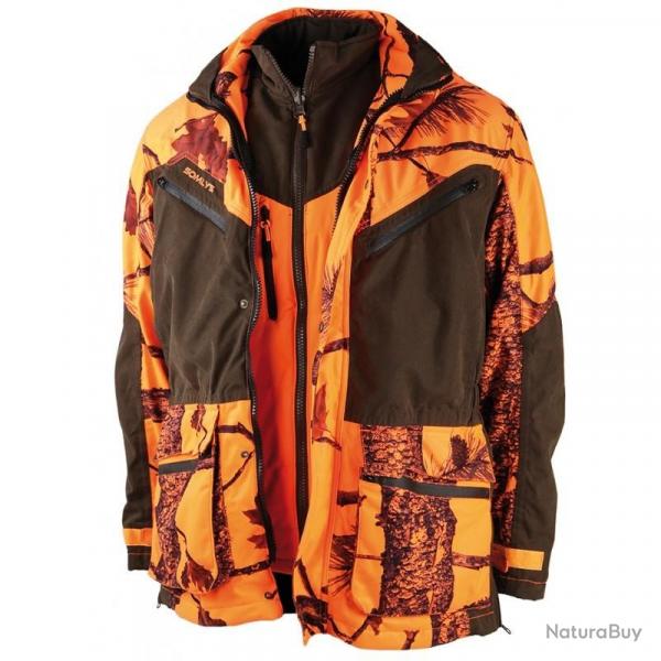 Veste de Chasse Multi Hunt SOMLYS Camouflage Orange