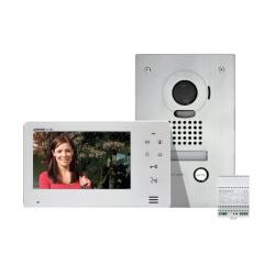 Kit vidéo platine encastrée avec moniteur écran 7 touche sensitive JOS1F Aiphone