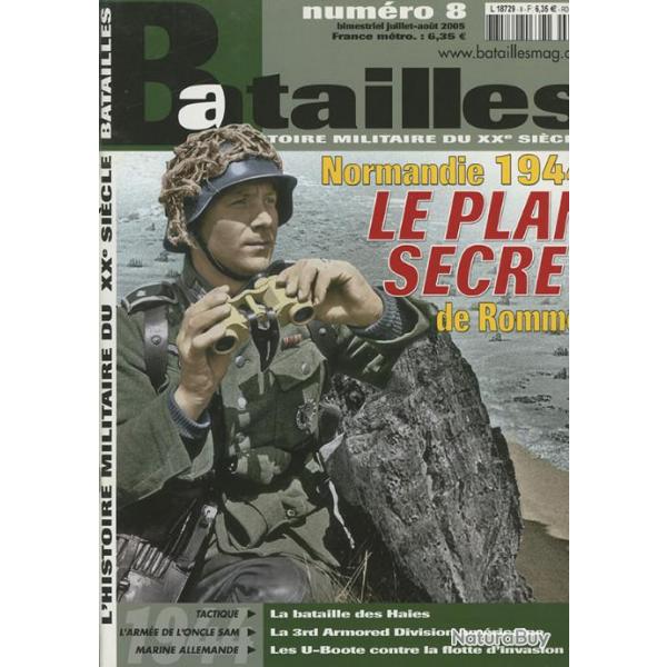Normandie 1944, le plan secret d'Hitler, magazine Batailles n 8, revue