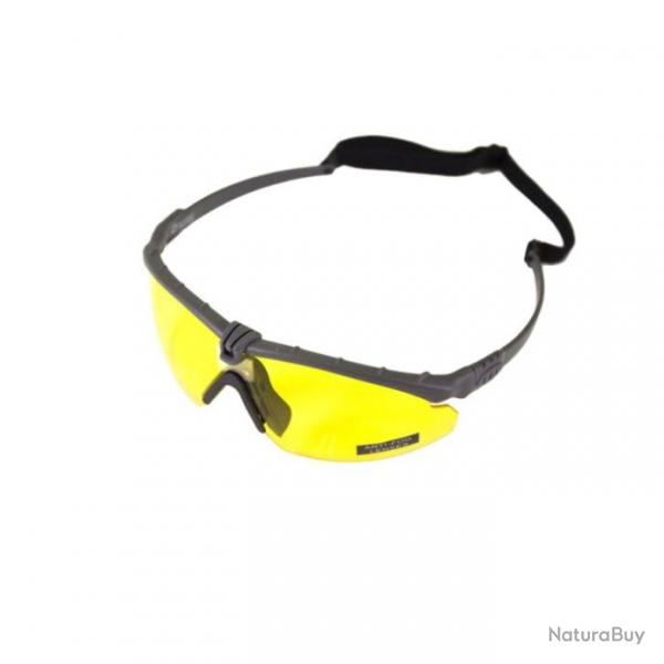 Lunette de protection Nuprol battle pro thermal - Gris / Jaune