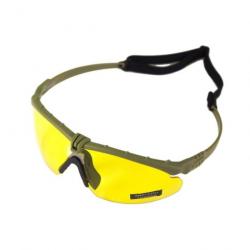 Lunette de protection Nuprol battle pro thermal - Vert / Jaune