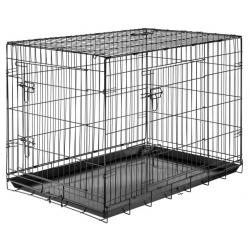 Cages pliantes de transport pour chien T. XL