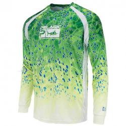 L Shirt Pelagic VaporTek Dorado Vert