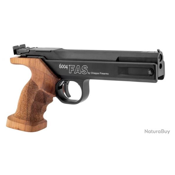 Pistolet ambidextre Chiappa Match  air comprim FAS 6004 cal. 4,5 mm
