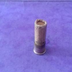 CARTOUCHE TRES ANCIENNE SIMPLE CHARGE CAL.9 MM Flobert marquage "gland"