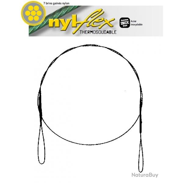 AVANCONS NYLFLEX 2 BOUCLES 40cm 9kg / 0.52mm