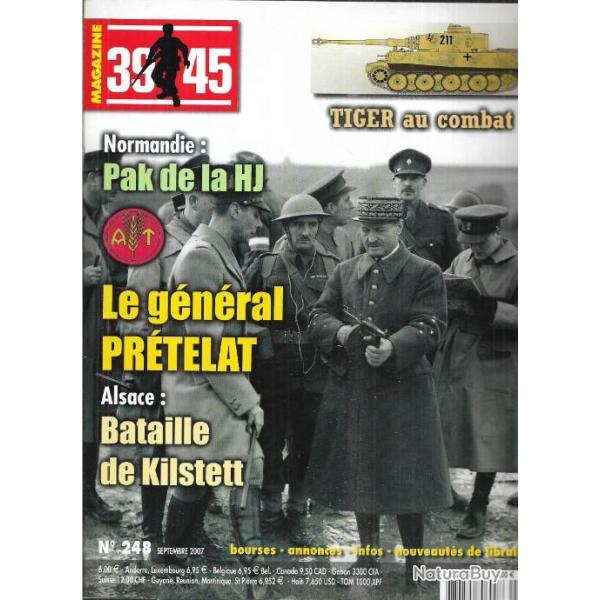 39-45 Magazine 248 pak de la hitlerjugend, gnral prtelat, service fminin au travail IIIe reich,