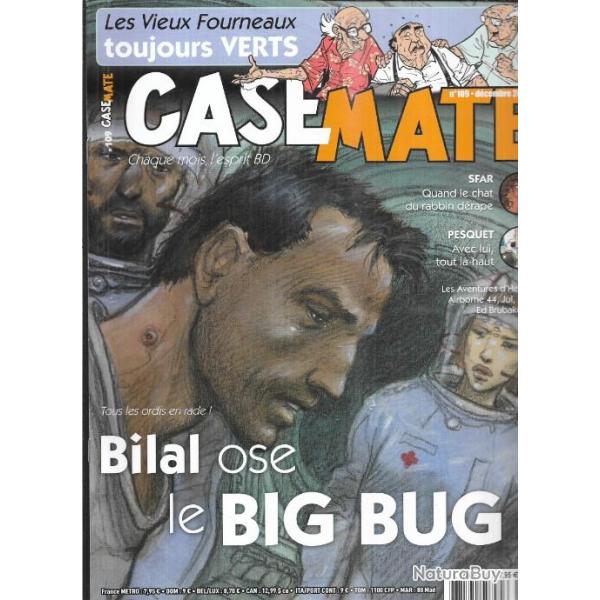 casemate magazine l'esprit bd du 100 au 109 soit 10 numros , revues sur les bandes dessines