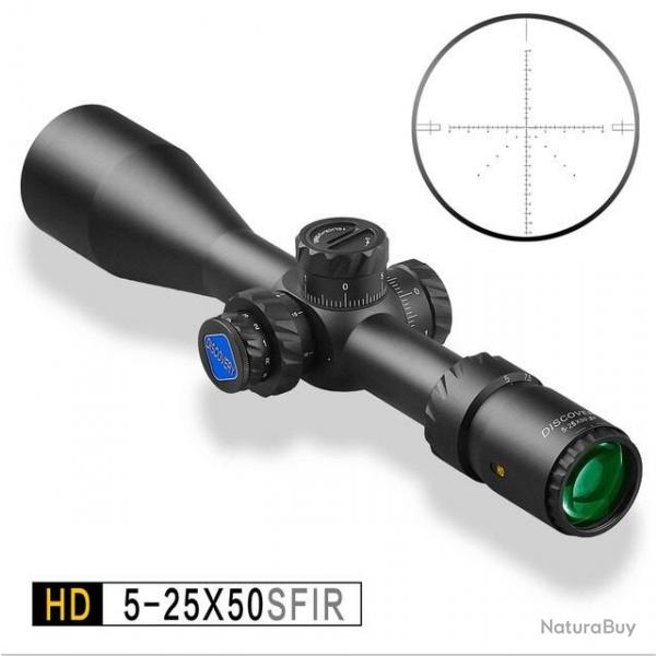 Lunette de chasse et tir Discovery HD 4-20X50 SFIR FFP  -  LIVRAISON OFFERTE