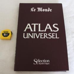 Atlas universel "Le Monde", super grand format