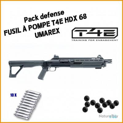 Pack DEFENSE Fusil à pompe T4E HDX 68 d'Umarex 61061bc77afda