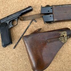 pistolet BROWNING 1910/22 - 9mm court - contrat Hollandais