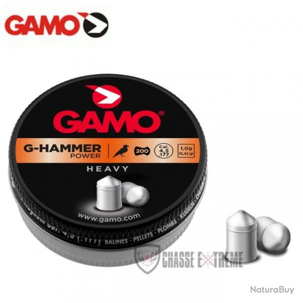 200 Plombs GAMO G-Hammer cal 4.5 mm