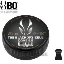 250 Plombs the Black Ops Soul Dome cal 5.5 mm