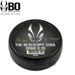 150 Plombs the Black Ops Soul Dome cal 6.35 mm