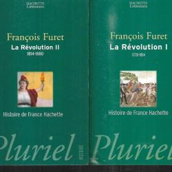 la révolution tome 1 et 2 , 1770-1880 de françois furet