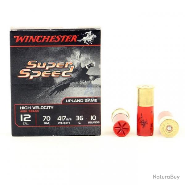 Cartouche Winchester SUPER SPEED GENERATION 2 CAL.12 36GR par 50