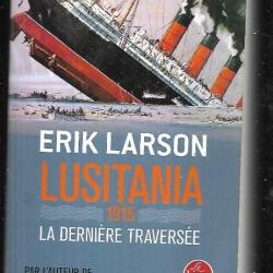 lusitania 1915 la dernière traversée d'erik larson  livre de poche