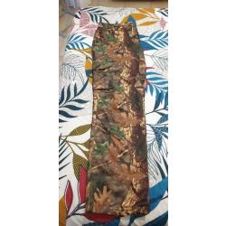 Pantalon de chasse camouflé doublé polaire pour le poste en battue   SOLOGNAC