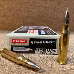 Boite de munitions Norma EVOSTRIKE .300 Winchester Magnum 9g