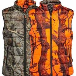 Gilet de chasse sans manches chaud réversible Percussion