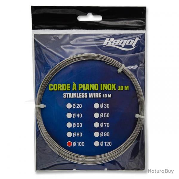 Corde a Piano Inox Cannelle 901 0.3mm