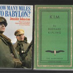 kim de rudyard kipling et how many miles to babylon? 2 livres en anglais
