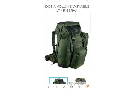 Sac à dos volume variable riserva 45 à 90 litres - Bagagerie chasse  (8215698)