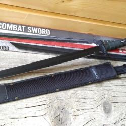 Épée de combat USMC  Lame Tanto en acier inox Etui en Nylon