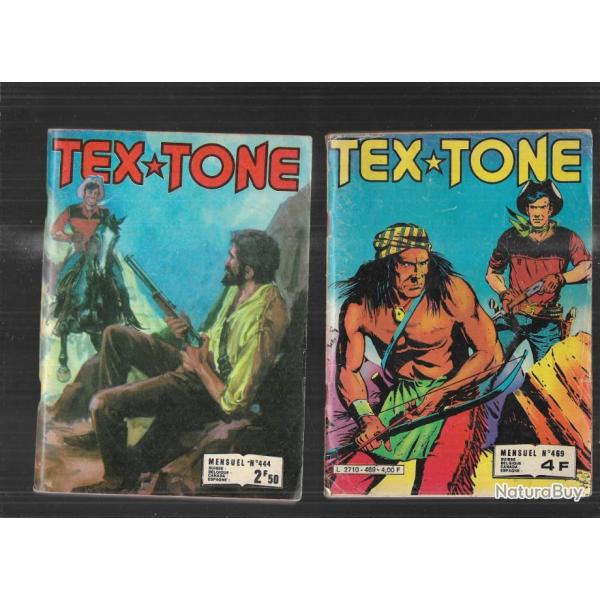 tex tone 469 et 444 , western , comic's