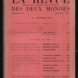 la revue des deux mondes 1er novembre 1968 , retour des français à colmar, salazar au jour le jour