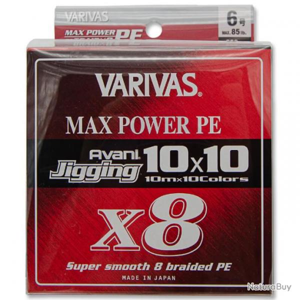 Varivas Avani Jigging 10x10 Max Power 85lb 600m