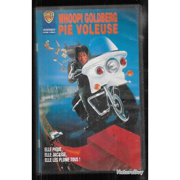 pie voleuse avec whoopi golberg , comdie policire , vhs