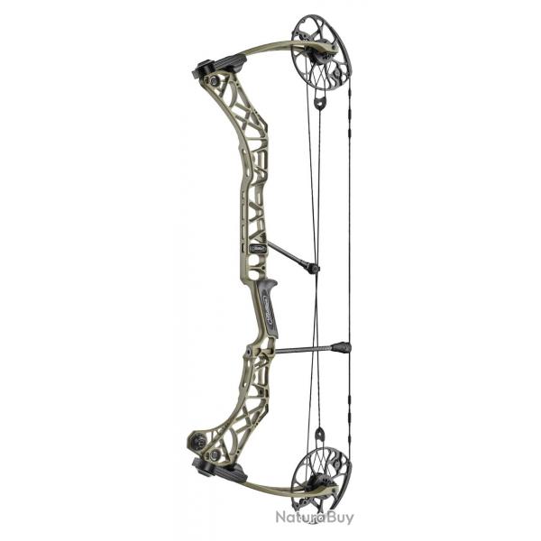 MATHEWS - Arc  poulies ATLAS GAUCHER (LH) 29.5" 55-65 # GREEN AMBUSH