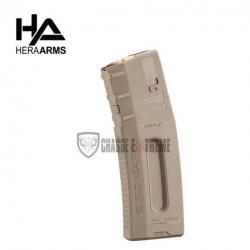Chargeur HERA ARMS Long 10 Cps Tan/Beige cal 223 Rem
