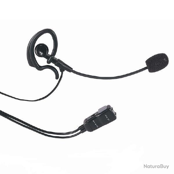 Oreillette confort Vox avec perche micro pour Midland G5XT, G7, G8, G9, G12