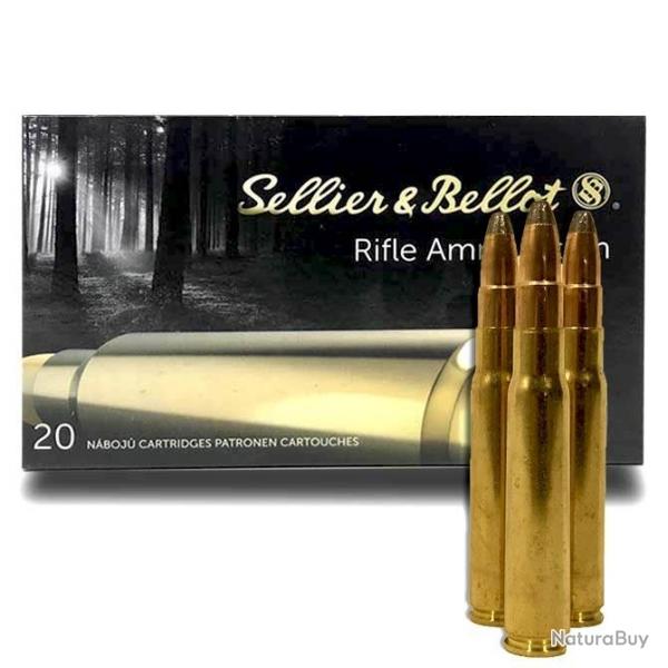 20 Balles SELLIER & BELLOT Cal.8x57 JS Soft Point
