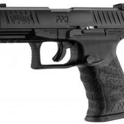 Pistolet auto défense CO2 Walther PPQ M2 T4E noir cal. 43